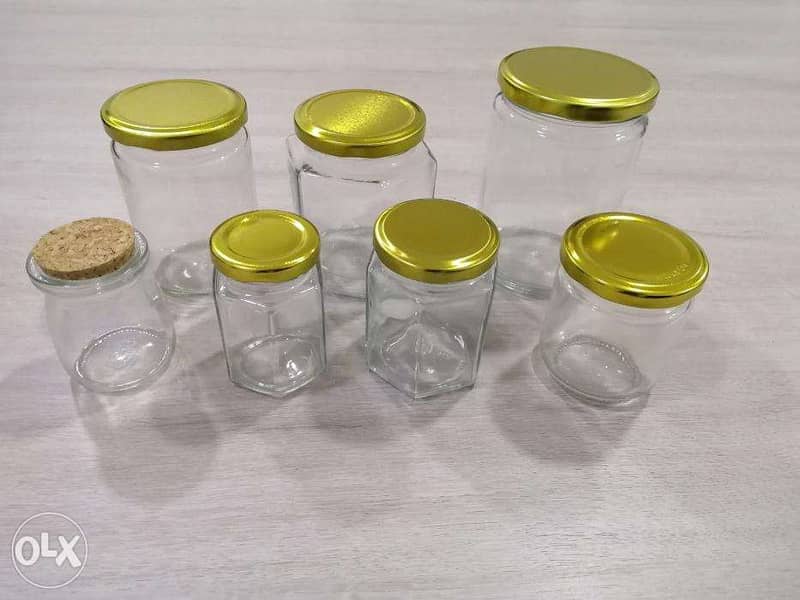 برطمان مستطيل 250 مل